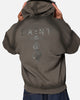 Saint Morta Daggers Premium Hoodie Contrast Brown