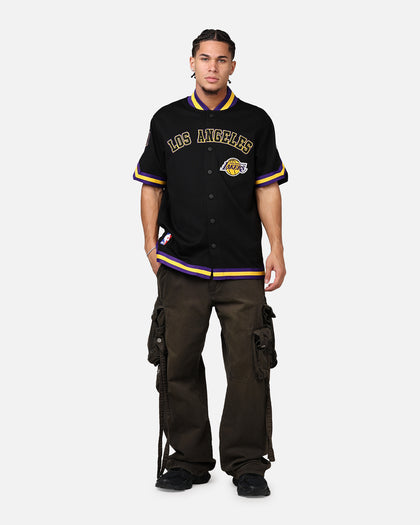 Pro Standard Los Angeles Lakers Warm Up Shirt Black