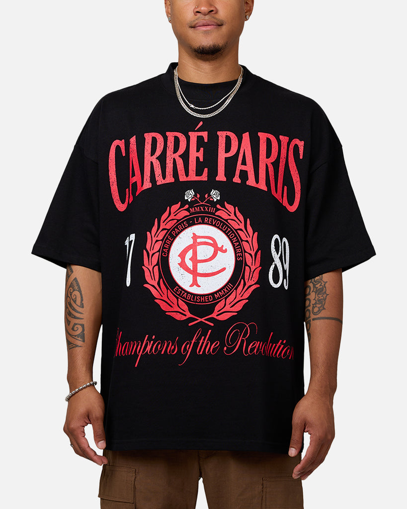 Carre Champs 24 Mock T-Shirt Black | Culture Kings