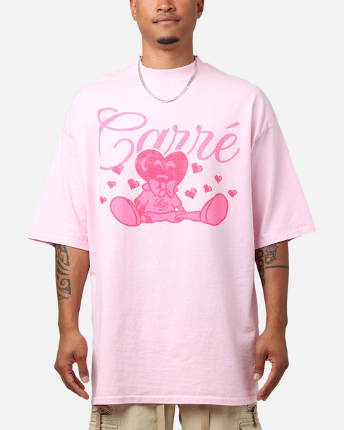 Carre Lover Boy Mock T-Shirt Pink