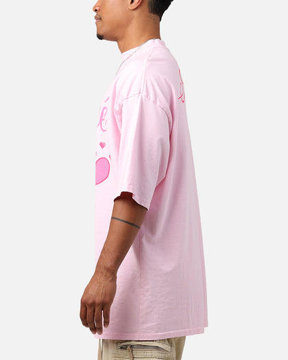 Carre Lover Boy Mock T-Shirt Pink