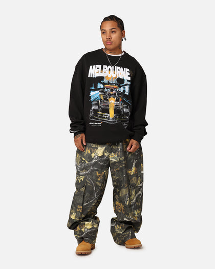 Mitchell & Ness X McLaren Lando Norris #4 Track Crewneck Faded Black