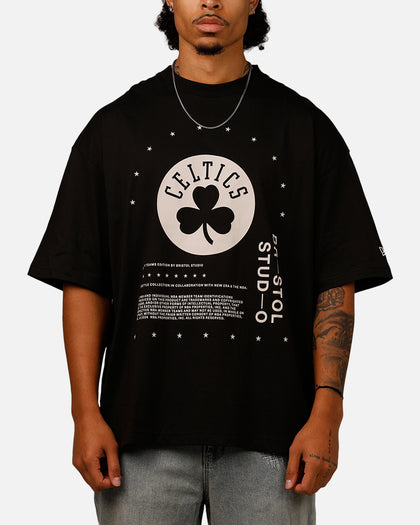New Era X Bristol Studio Boston Celtics 'Teams Edition' T-Shirt Black