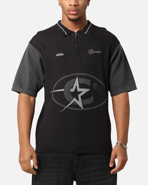 Carre C-Superstar Knitted Polo Shirt Black