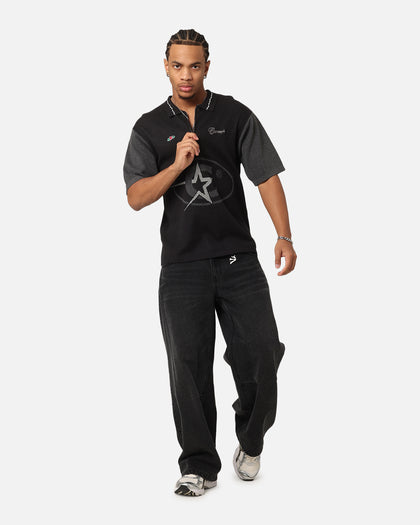 Carre C-Superstar Knitted Polo Shirt Black