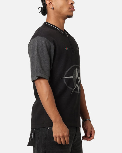Carre C-Superstar Knitted Polo Shirt Black