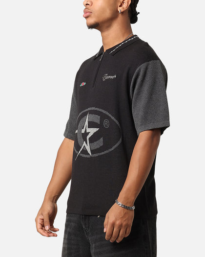 Carre C-Superstar Knitted Polo Shirt Black