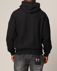 Saint Morta System Overload Hoodie Black