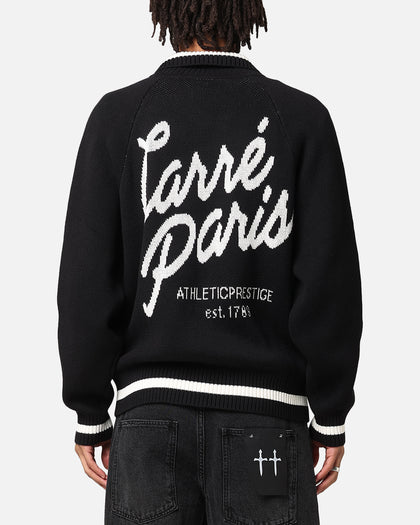 Carre Athletic Knit Jacket Black