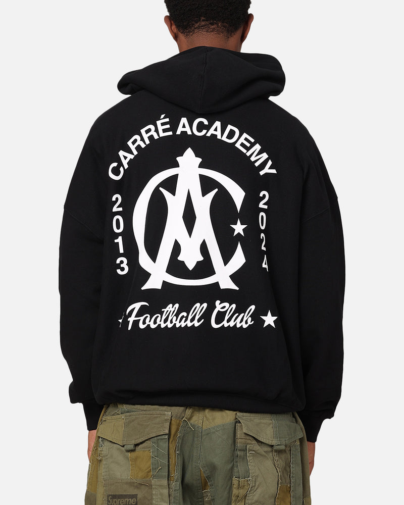 Carre Academy Chest Hoodie Black