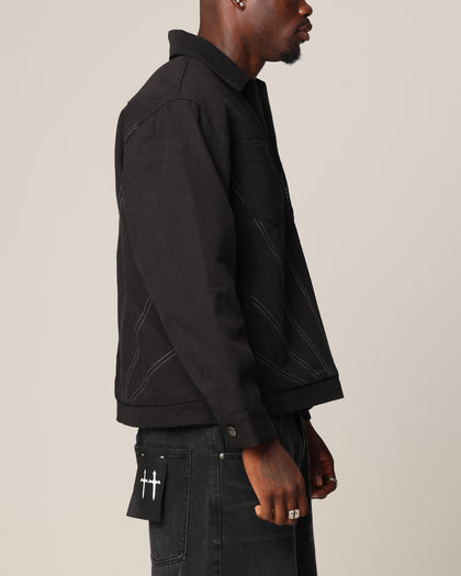 Saint Morta Rising Sun Work Jacket Black