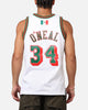 Mitchell & Ness Los Angeles Lakers Shaquille O'Neal 'Viva Mexico' '96-97 Swing Jersey White/Green