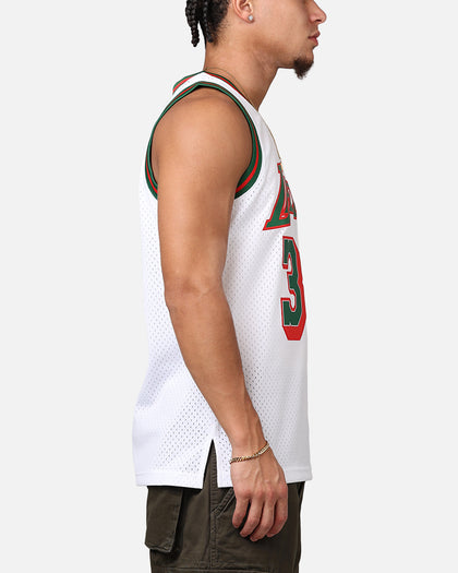 Mitchell & Ness Los Angeles Lakers Shaquille O'Neal 'Viva Mexico' '96-97 Swing Jersey White/Green