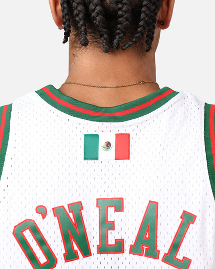 Mitchell & Ness Los Angeles Lakers Shaquille O'Neal 'Viva Mexico' '96-97 Swing Jersey White/Green