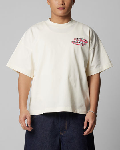 Loiter Metal Logo T-Shirt Off White