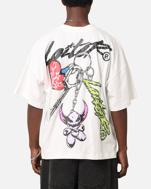 Loiter Key Bump T-Shirt Off White