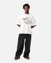 Loiter Key Bump T-Shirt Off White