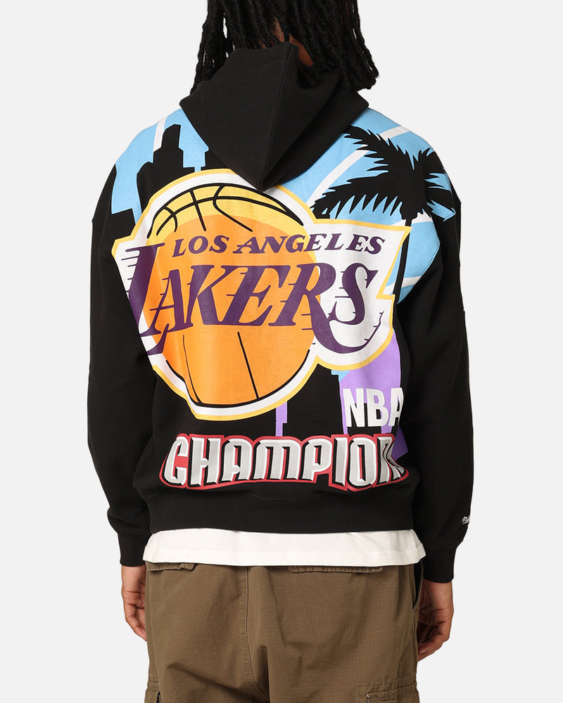 Mitchell & Ness Los Angeles Lakers 17-Time Hoodie Black
