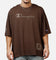 Champion Mega Jocktag Scrip T-Shirt Chocolate