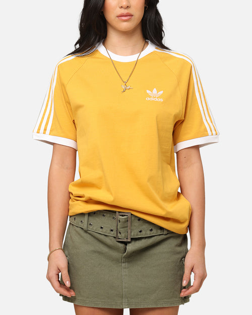 Adidas Classics 3-Stripes T-Shirt Yellow
