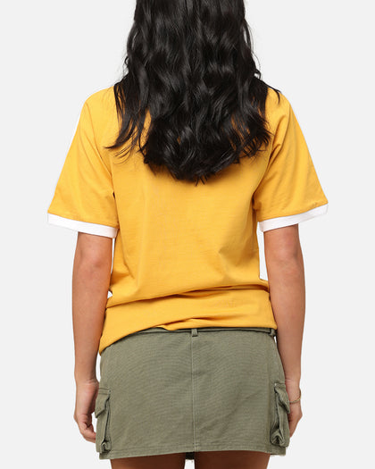 Adidas Classics 3-Stripes T-Shirt Yellow