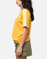 Adidas Classics 3-Stripes T-Shirt Yellow