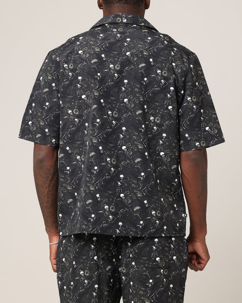 Saint Morta Netherworld Button Up Shirt Multi