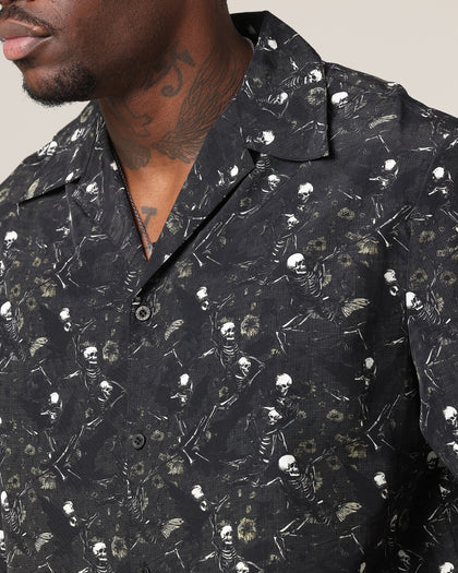Saint Morta Netherworld Button Up Shirt Multi