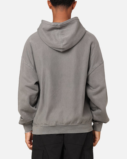Carre Love Rose Oversized Hoodie Washed Charcoal