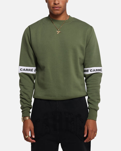 Carre La Manche 2.0 Crewneck Olive Green