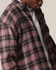 Saint Morta Heron Flannel Shirt Pink/Black