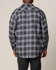 Saint Morta Heron Flannel Shirt Blue/Black