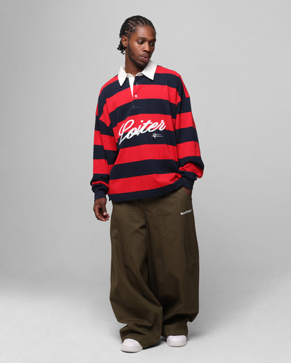 Loiter Sunday Rugby Jersey Red/Navy