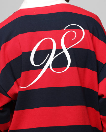 Loiter Sunday Rugby Jersey Red/Navy