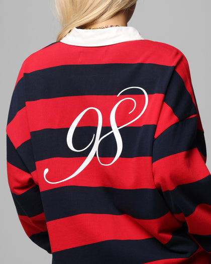Loiter Sunday Rugby Jersey Red/Navy