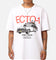 73Studio X Ghostbusters Ecto-1 Heavyweight T-Shirt White