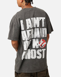 73Studio X Ghostbusters Heavyweight T-Shirt Black Wash