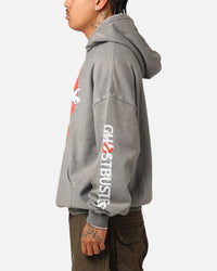 Goat Crew X Ghostbusters Heavyweight Hoodie Washed Charcoal
