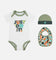 Nike Infants' Bodysuit 3 Piece Gift Set Sail