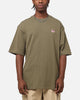 Jordan Brand Sneaker Patch Crewneck T-Shirt Medium Olive