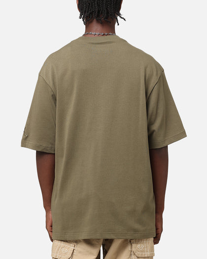 Jordan Brand Sneaker Patch Crewneck T-Shirt Medium Olive
