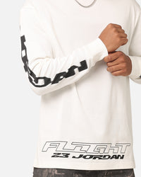 Jordan Jumpman MVP 85 Long Sleeve Crewneck T-Shirt Sail/Black