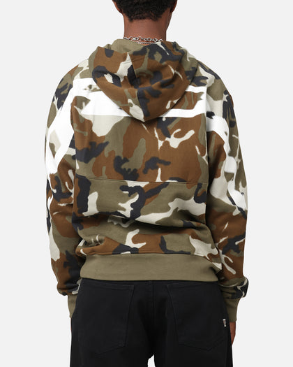 Jordan Jumpman MVP Statement Camo Pullover Hoodie Light Olive