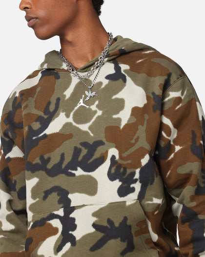 Jordan Jumpman MVP Statement Camo Pullover Hoodie Light Olive