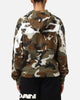 Jordan Jumpman MVP Statement Camo Pullover Hoodie Light Olive