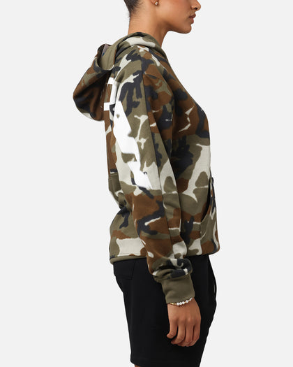 Jordan Jumpman MVP Statement Camo Pullover Hoodie Light Olive