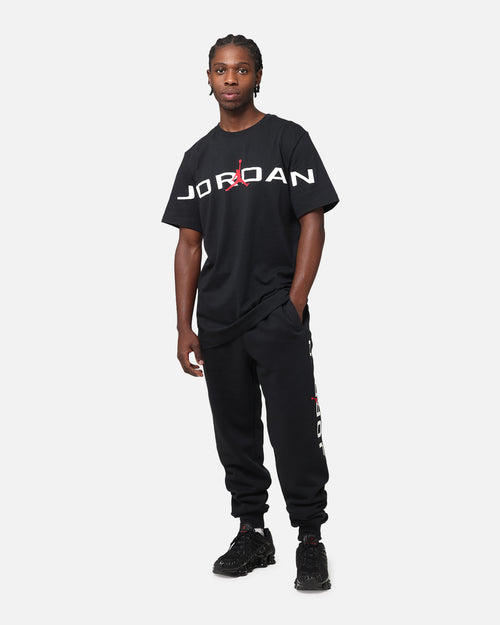 Jordan Air Stretch Crewneck T-Shirt Black/White