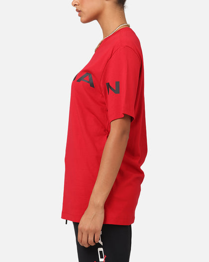 Jordan Air Stretch Crewneck T-Shirt Gym Red/Black/White