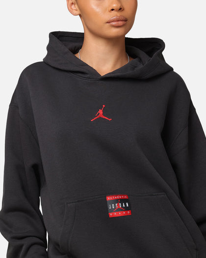 Jordan Brooklyn Fleece Pullover J Day Hoodie Off Noir/Gym Red