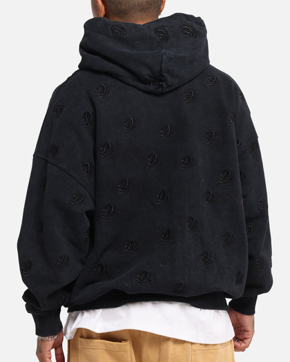Dreamville Logo All Over Zip Hoodie Dark Grey